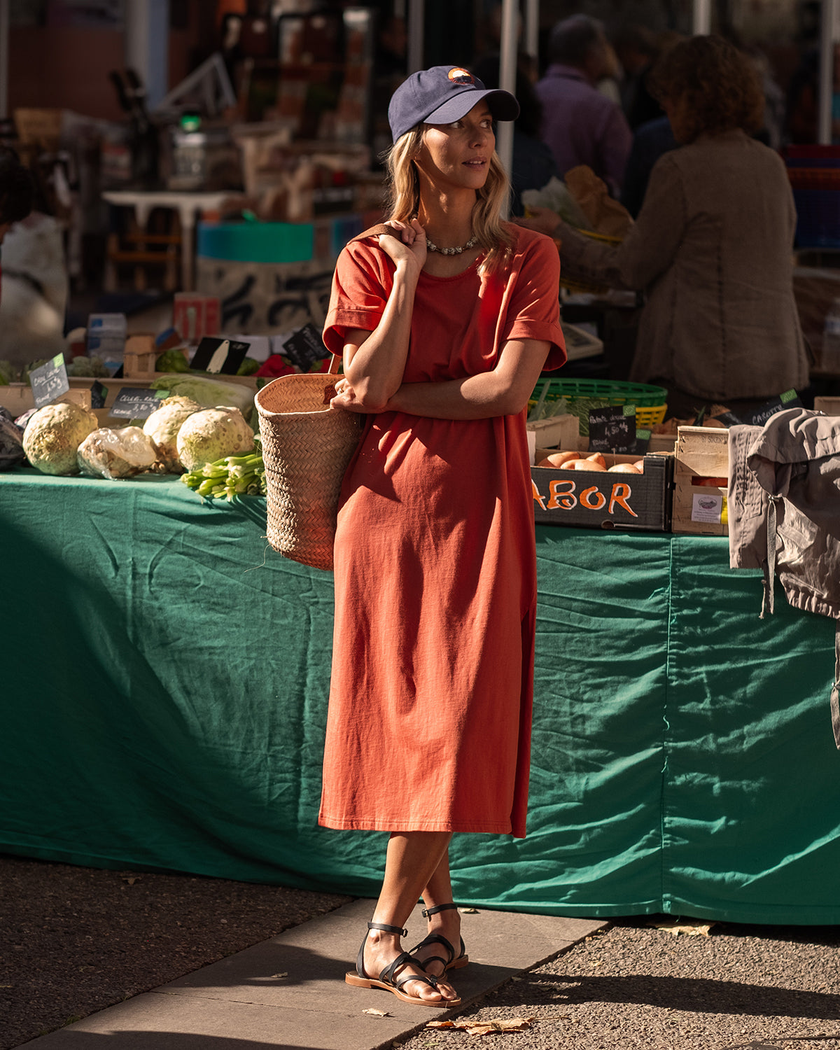 ROBE MADELEINE TERRACOTA