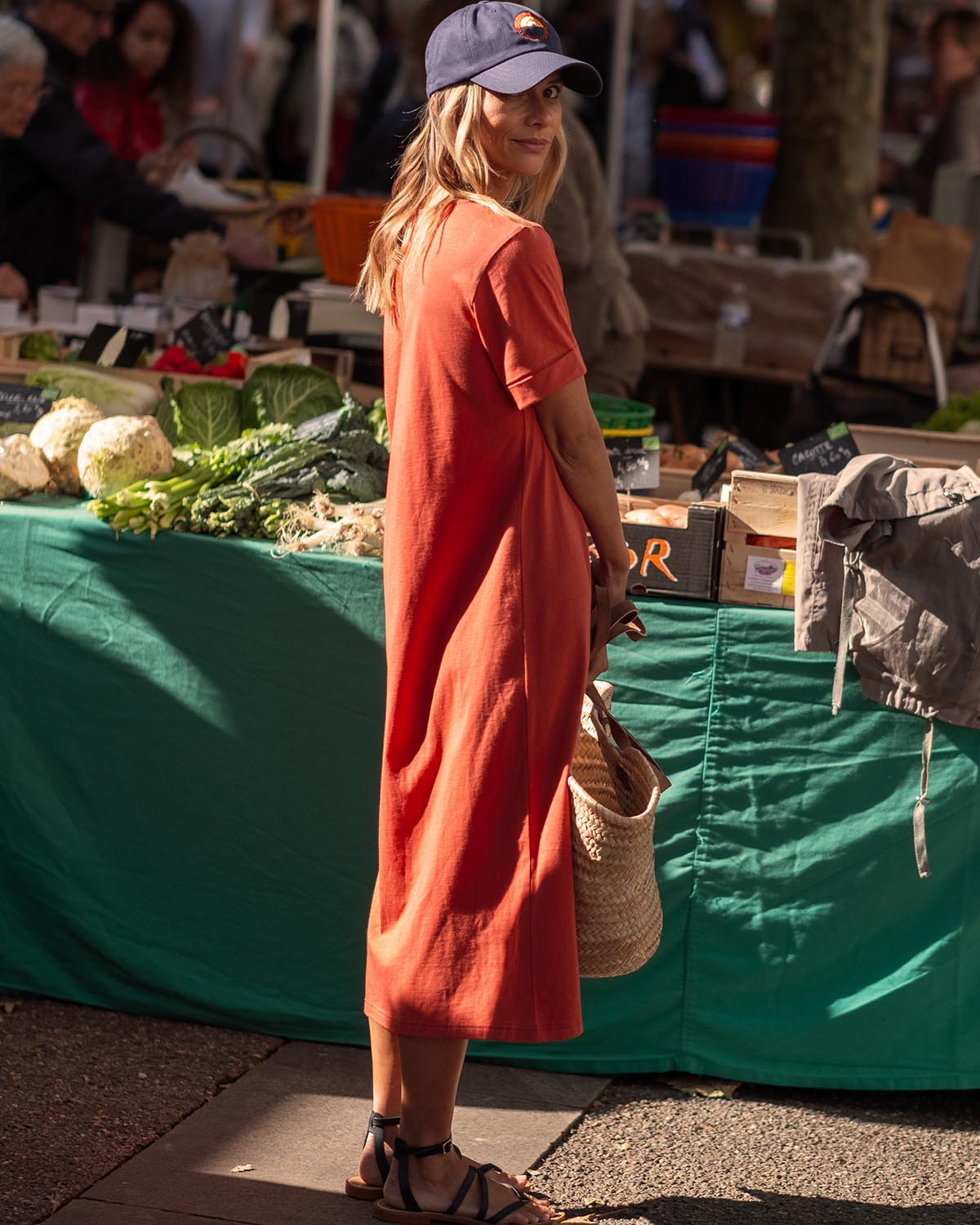 ROBE MADELEINE TERRACOTA