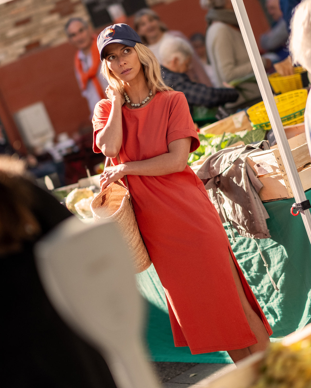 ROBE MADELEINE TERRACOTA