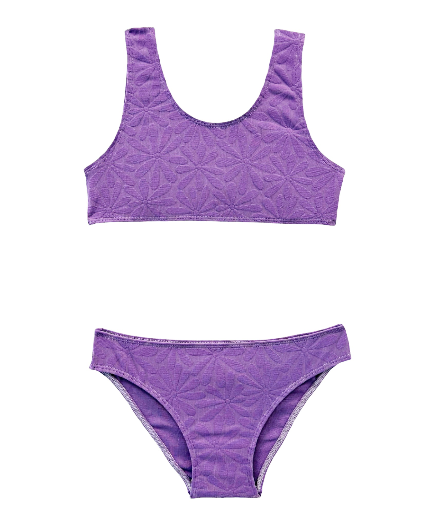 2 PIECES LILA MARGUERITE