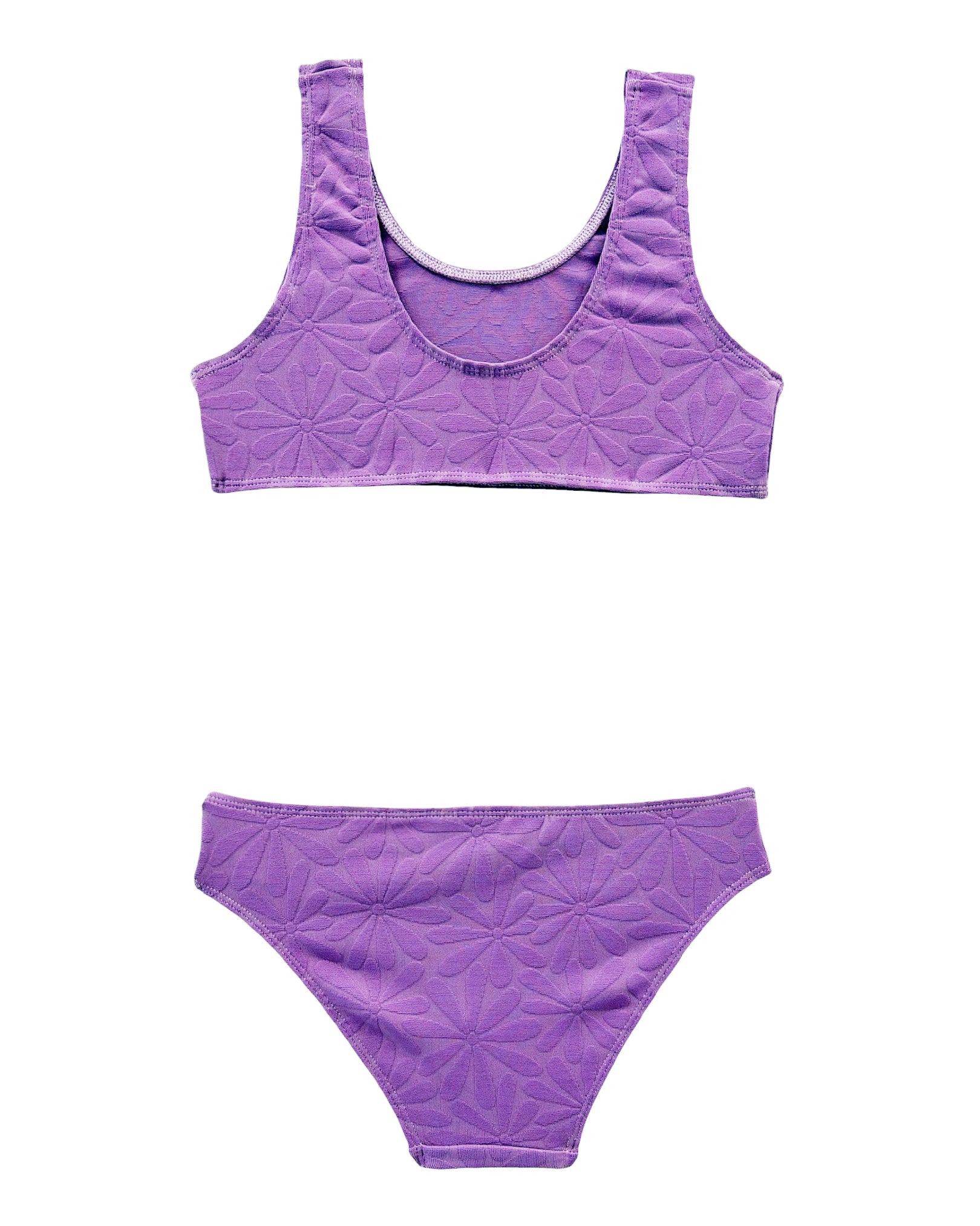 2 PIECES LILA MARGUERITE