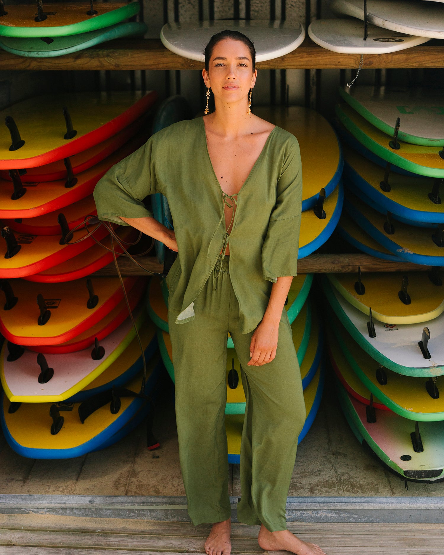 FIONA KHAKI PANTS